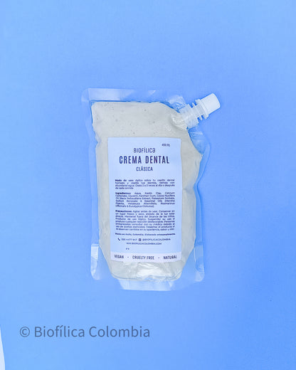 CREMA DENTAL NATURAL (Sin flúor)