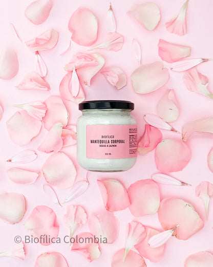 MANTEQUILLA ROSAS & JAZMIN 231 ml - BODY BUTTER