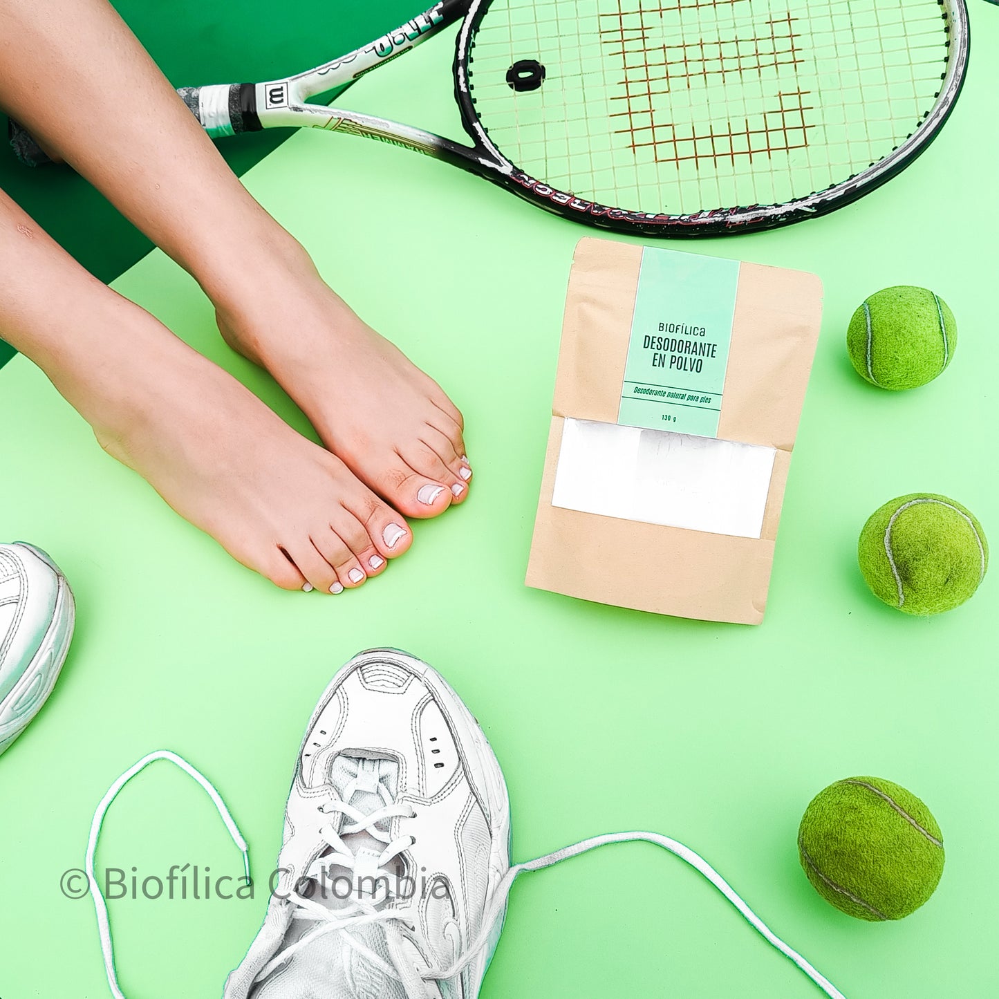 POLVO DESODORANTE PARA PIES