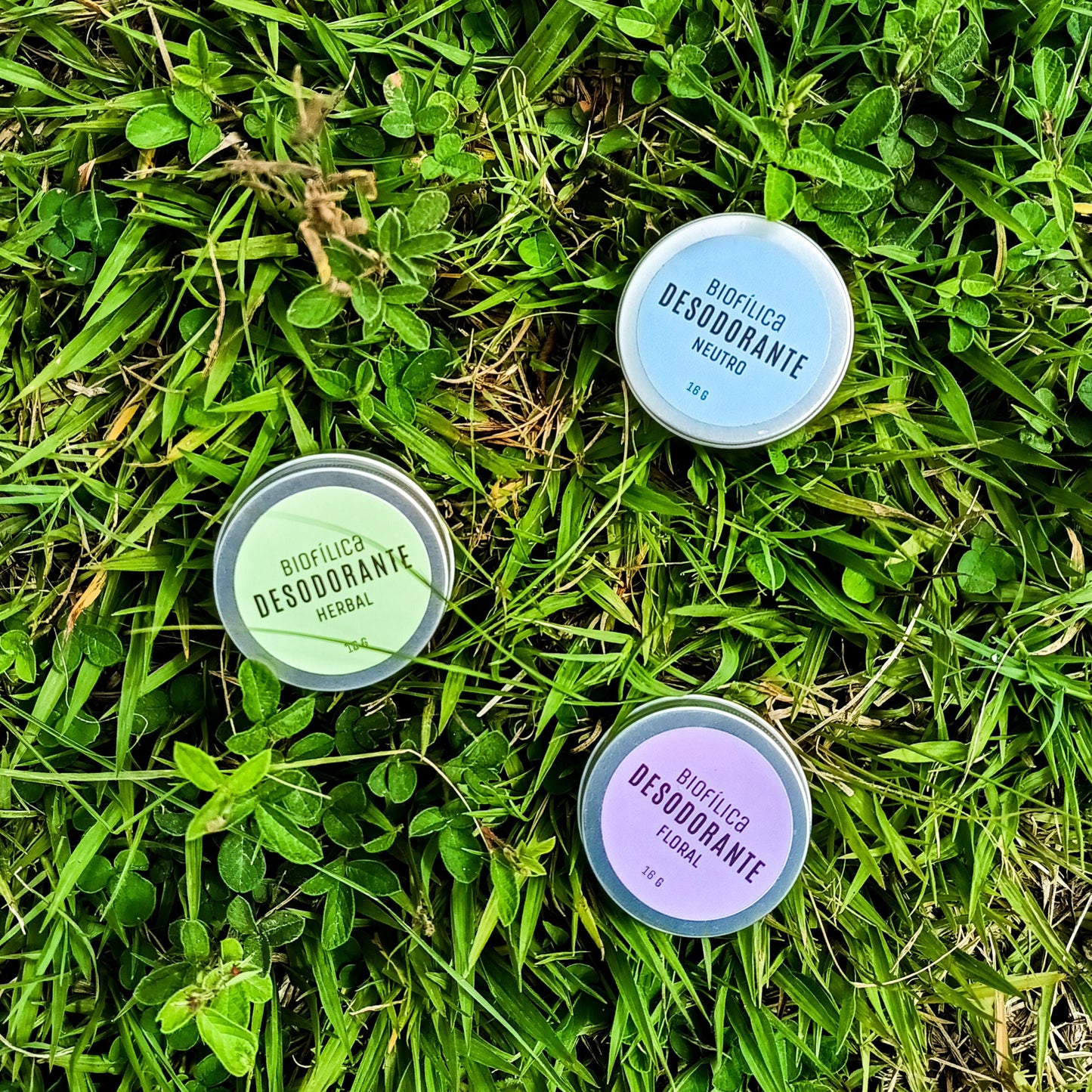KIT MINI DESODORANTES CREMA (3x16g)