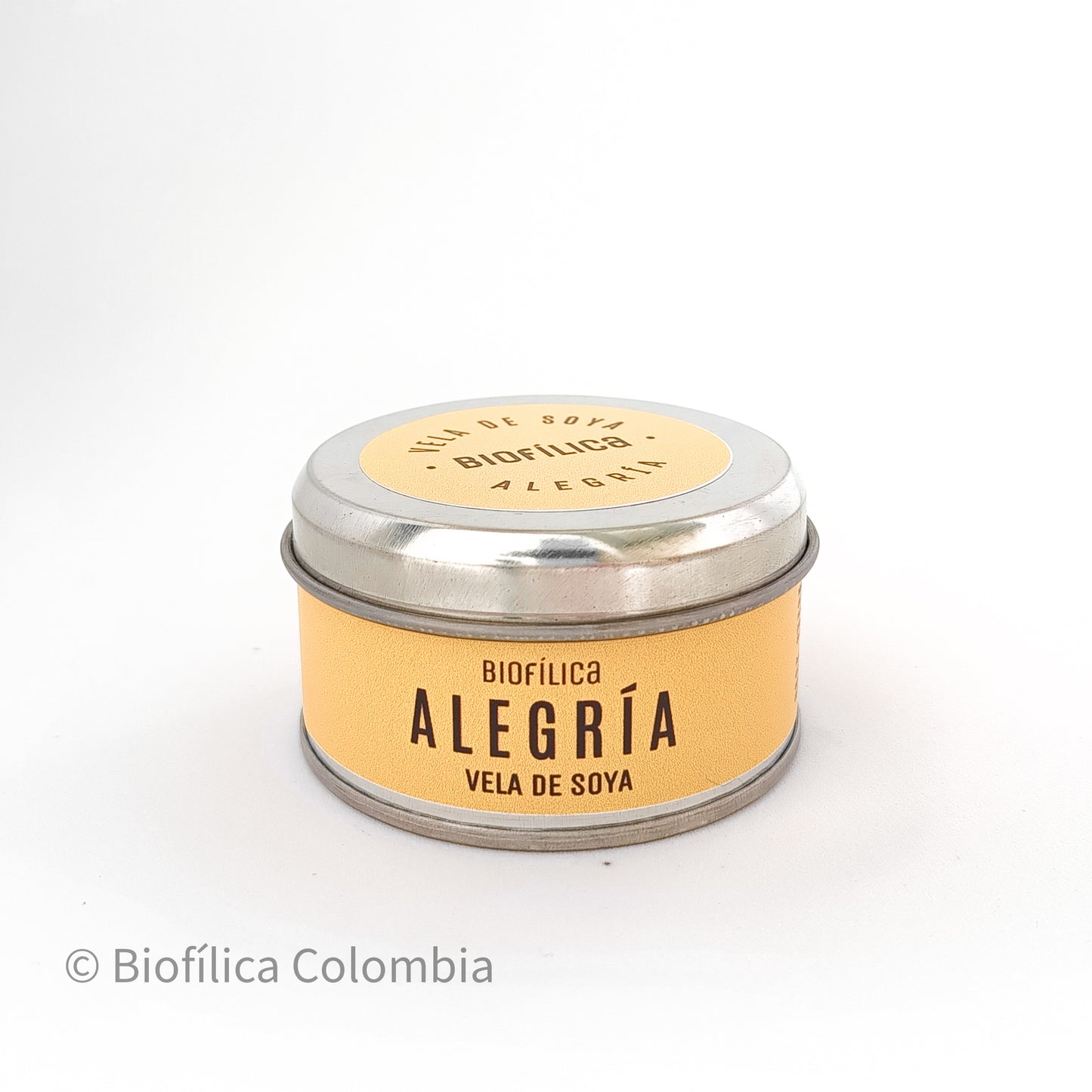 VELA DE CERA VEGETAL ALEGRÍA 80 g