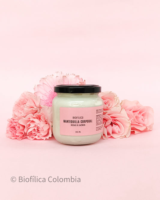 MANTEQUILLA ROSAS & JAZMIN 231 ml - BODY BUTTER