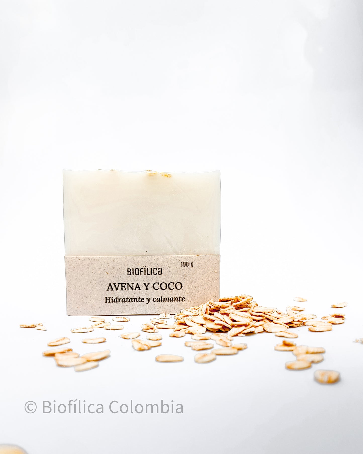 JABÓN AVENA Y ACEITE DE COCO 100g