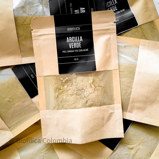 ARCILLA VERDE 50g (Piel grasa y/o con acné)